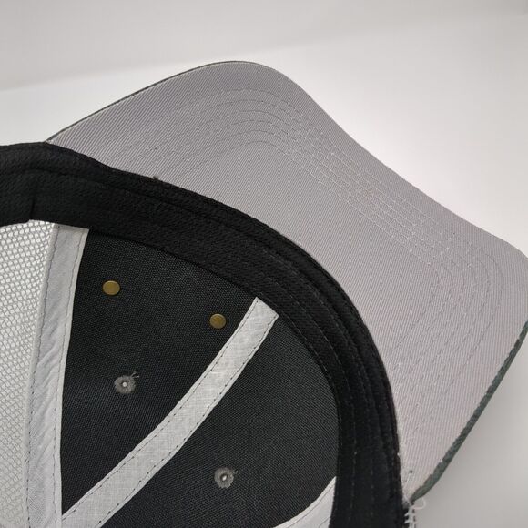 Oregon Farm & Home Snapback Trucker Hat Green OS Adjustable Mesh Back Dri-Duck - Picture 7 of 8